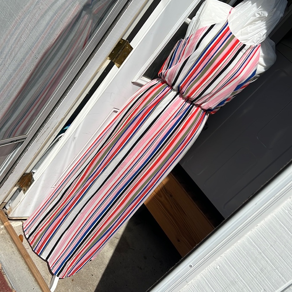 Gorgeous striped summer maxi